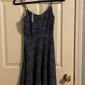 Old Navy Navy Blue and white XS dress
